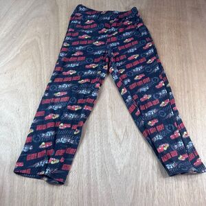 Disney Cars Lightning McQueen Pajama Pants Boys Size 8 Komar Kids Sleepwear